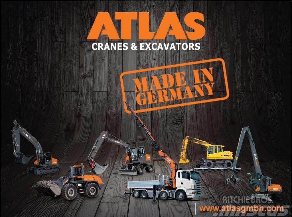 Atlas 155W Escavadoras de rodas