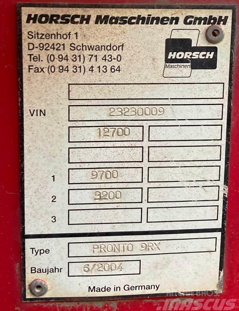 Horsch Pronto 9 RX Perfuradoras