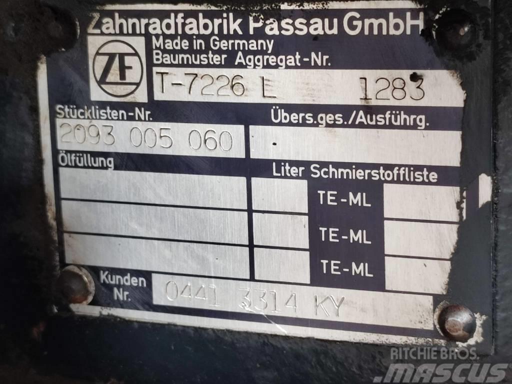 Deutz-Fahr T 7226 L DEUTZ FAHR 6.20 AGROTRON gearbox Transmissão