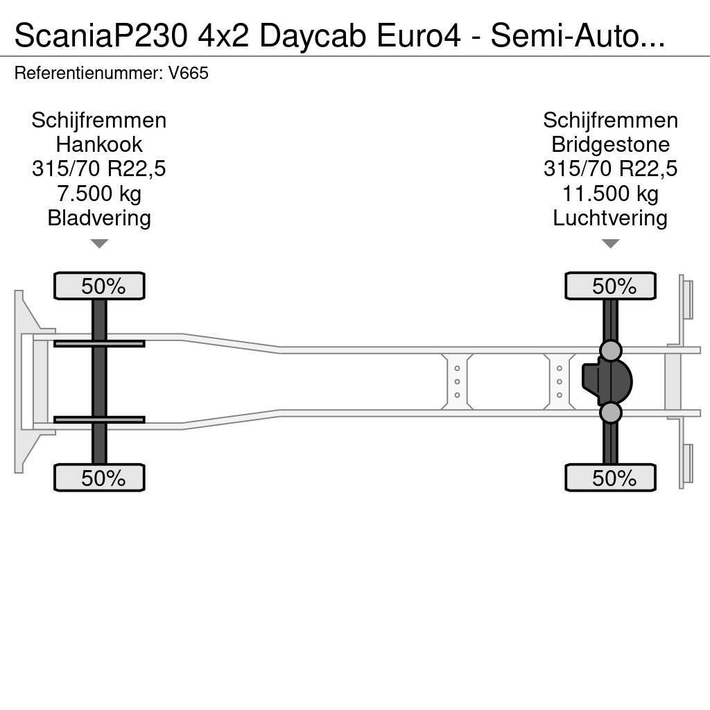 Scania P230 4x2 Daycab Euro4 - Semi-Automaat - KoelVriesB Camiões caixa temperatura controlada