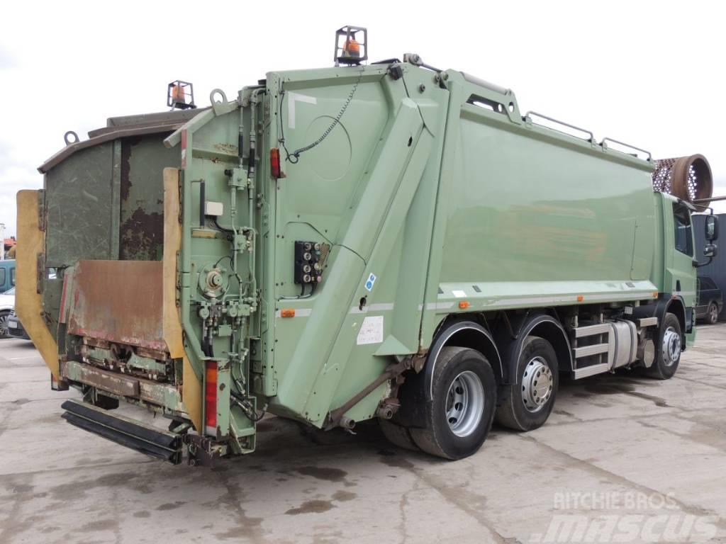 DAF CF 75.250 Śmieciarka, 2012rok, 6x2, 250KM, EURO EE Camiões de lixo