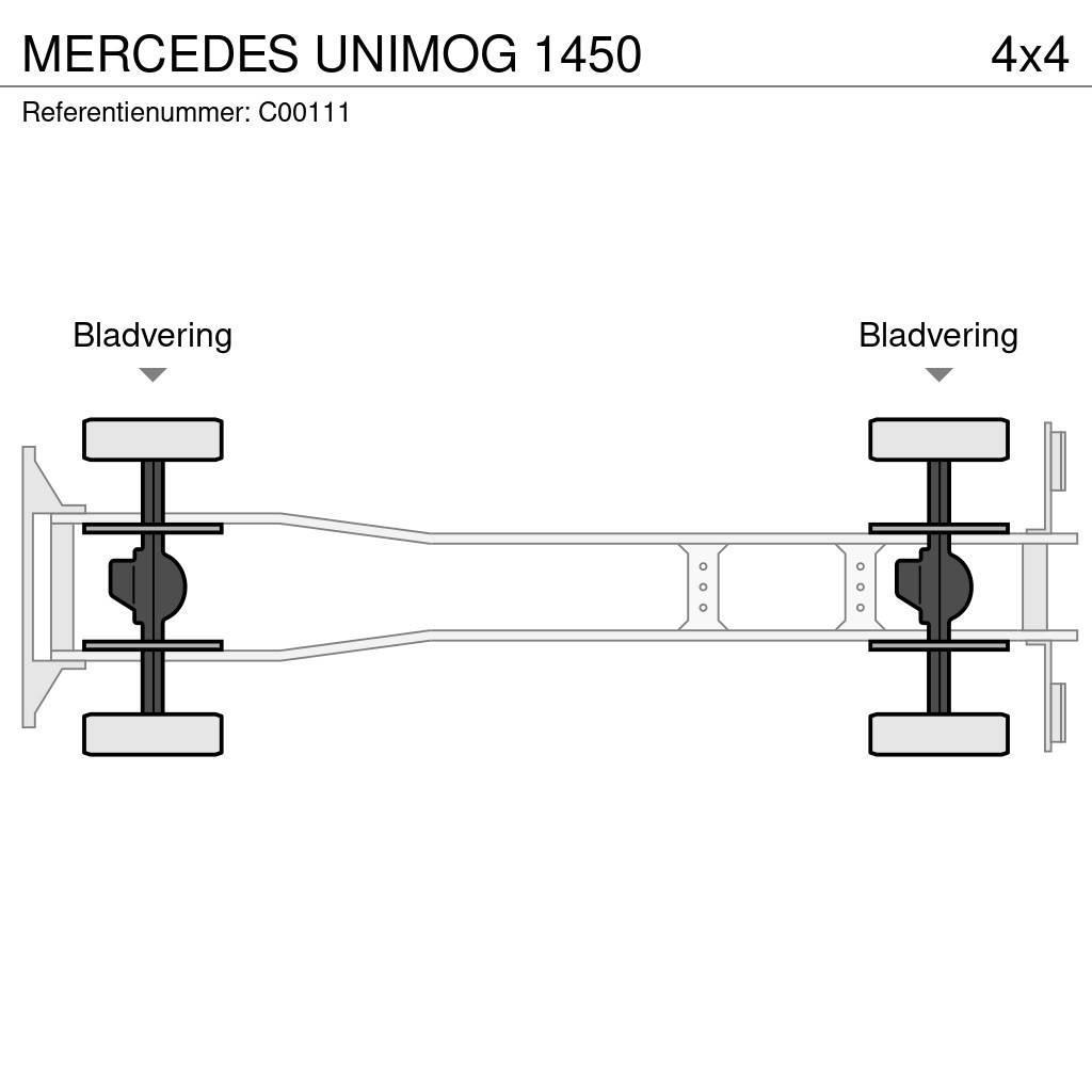Mercedes-Benz UNIMOG 1450 Camiões basculantes
