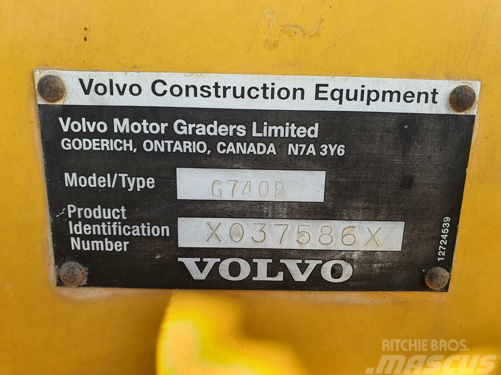 Volvo G 740 B PARTS Motoniveladoras