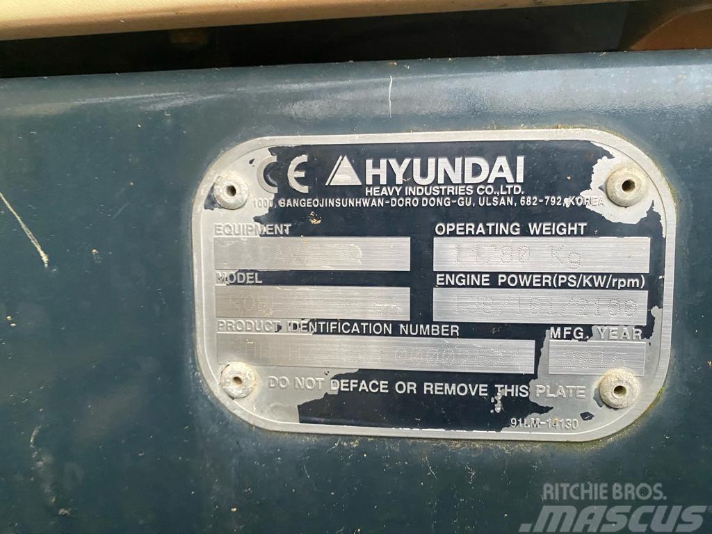 Hyundai 140W-9A Escavadoras de rodas