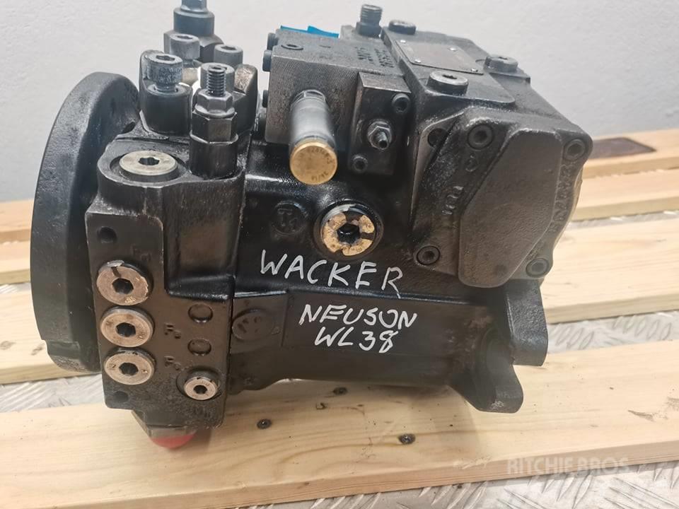 Wacker Neuson WL38 {Rexroth A4VG40DA1D8}  drive pump Hidráulica