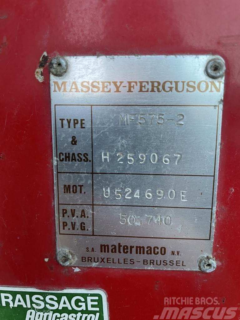 Massey Ferguson 575 Tratores Agrícolas usados
