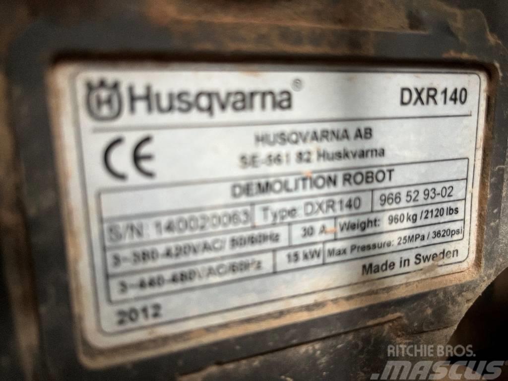 Husqvarna DXR 140 Mini Escavadoras <7t