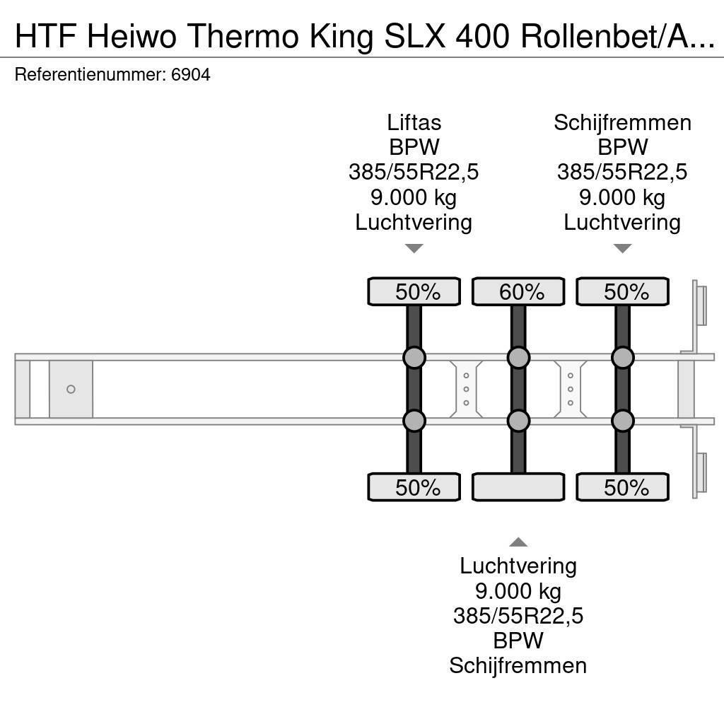 HTF Heiwo Thermo King SLX 400 Rollenbet/Aircargo Kopsc Semi Reboques Isotérmicos