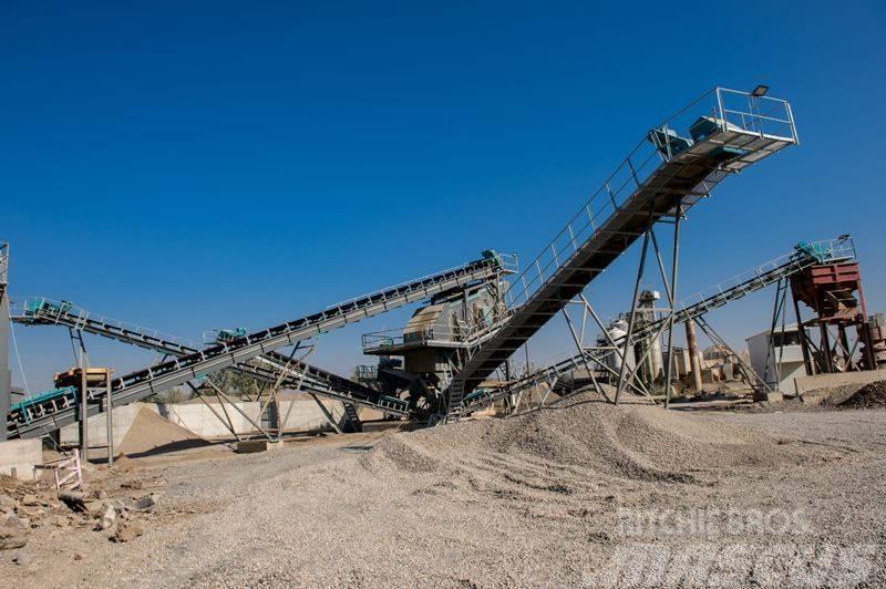Constmach Stationary Sand Screening and Washing Plant Distribuidores Agregados