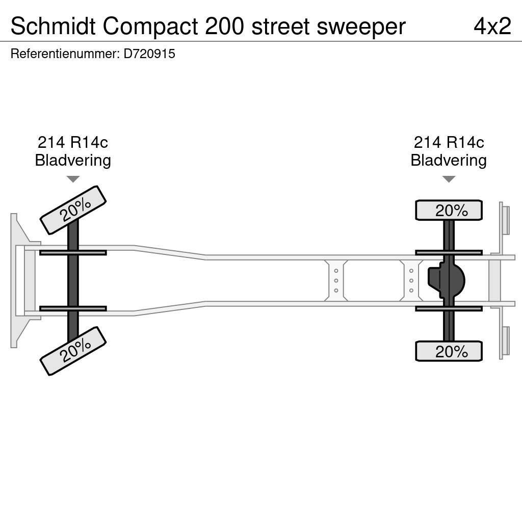 Schmidt Compact 200 street sweeper Camiões Aspiradores Combi