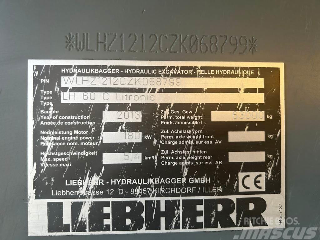 Liebherr LH 60 C Litronic EPA Umschlag bagger Outros