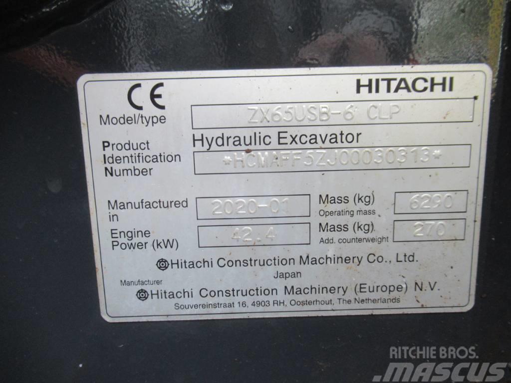 Hitachi ZX65 USB-6 CLP Oilquick OQ45-5 SH Mini Escavadoras <7t