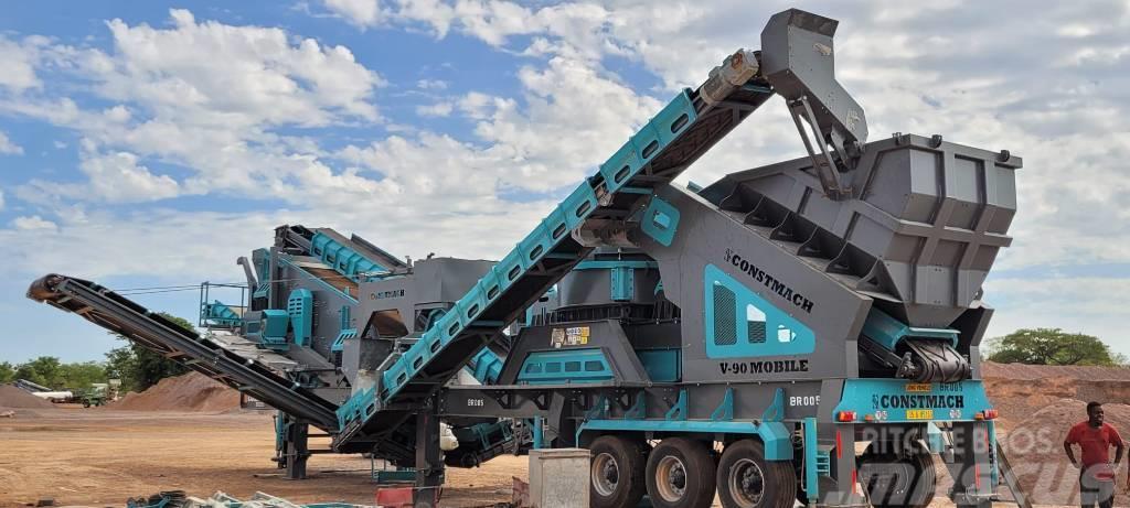Constmach Mobile Sand Making Plant | Impact Crusher Distribuidores Agregados