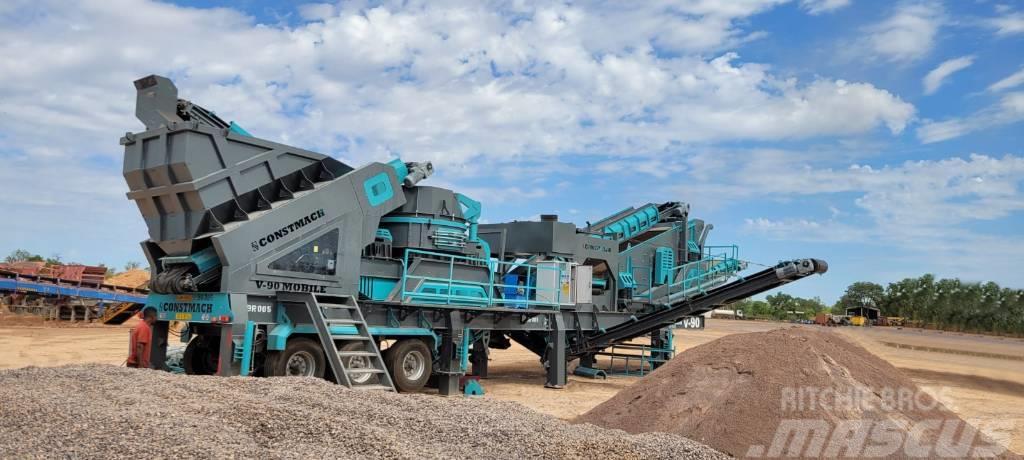 Constmach Mobile Sand Making Plant | Impact Crusher Distribuidores Agregados