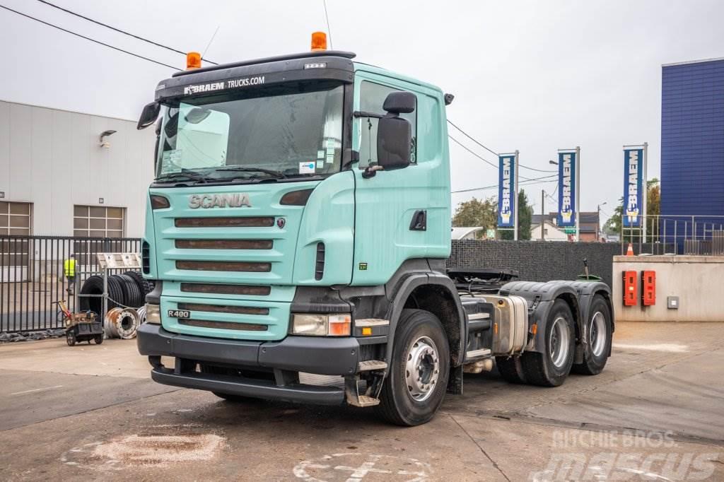 Scania R400+E5+MANUAL+HYDR+LAMES/BLAD Tractores (camiões)