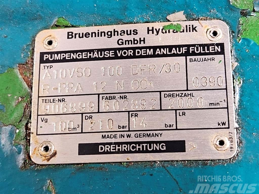 Brueninghaus Hydromatik A10VSO100DFR/30R-906899-Load sensing pump Hidráulica