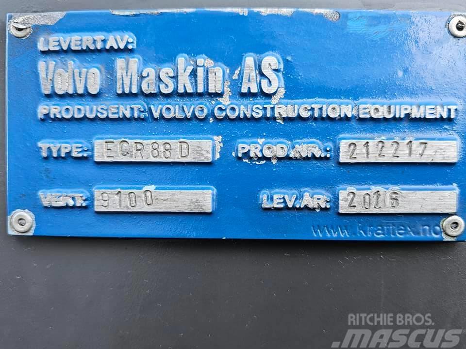 Volvo ECR 88 D Mini Escavadoras <7t