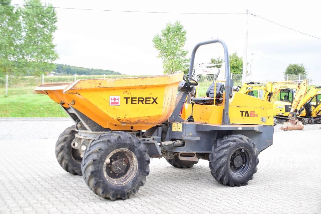 Terex TA6s Swivel dumper 6 ton Dumpers de obras