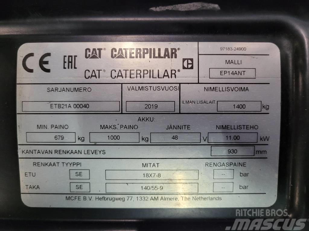 CAT EP14 ANT Empilhadores eléctricos