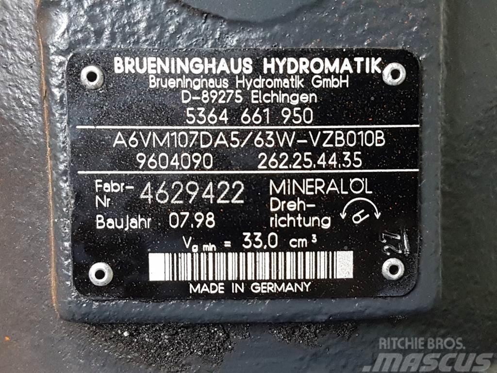 Schaeff SKL853-Brueninghaus A6VM107DA5/63W-Drive motor Hidráulica