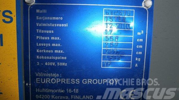 Europress Combio 17m3 Lumikko kylmäkone biojätteel Compressores de lixo