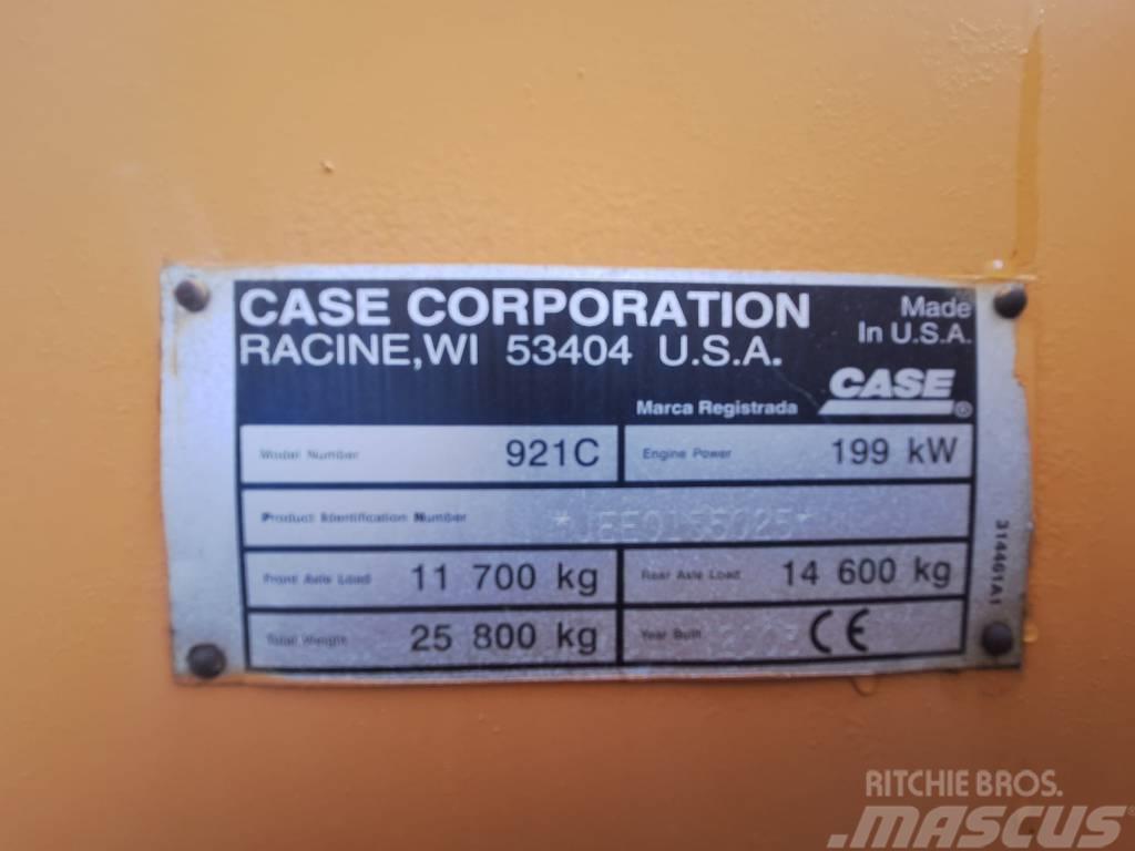 CASE 921C Pás carregadoras de rodas