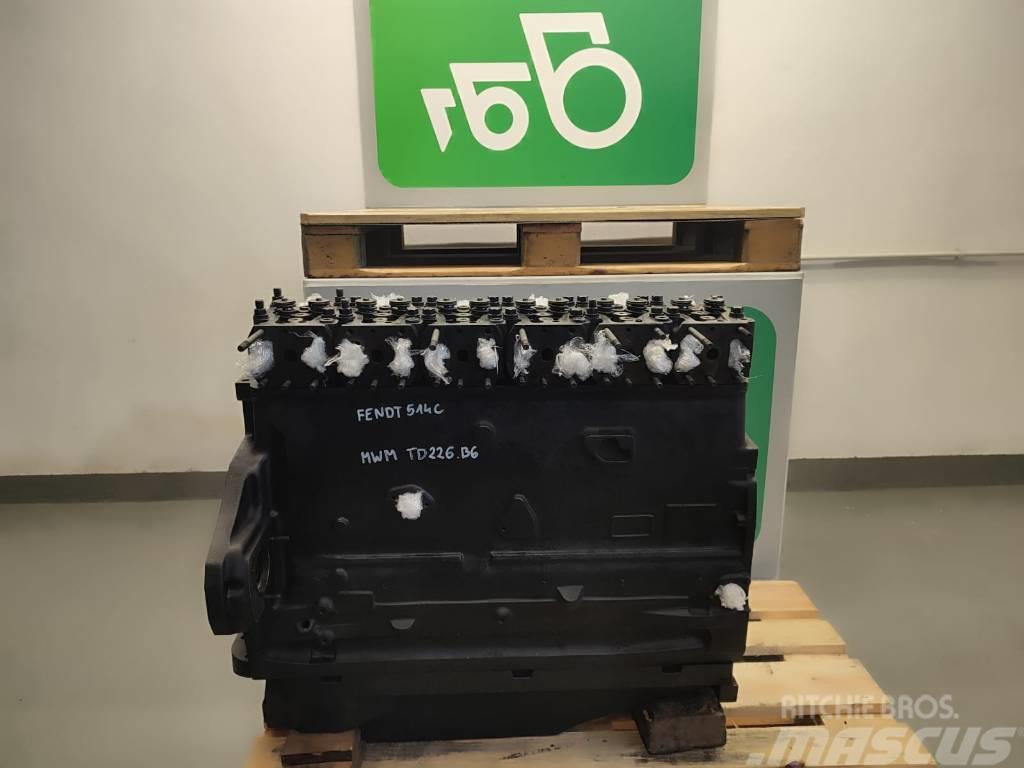 Fendt MWM TD226.B6 engine post Motores agrícolas