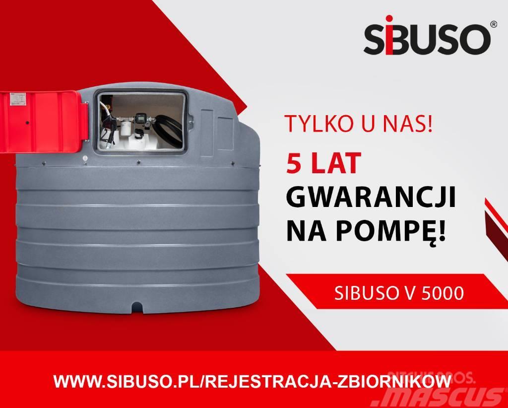 Sibuso 5000L zbiornik dwupłaszczowy Diesel Máquinas utilitárias