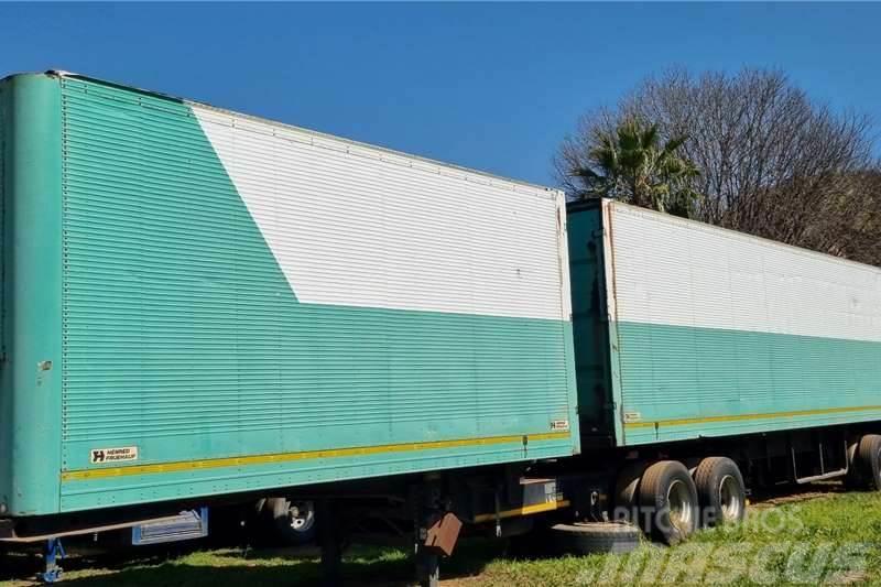 Henred 6/12m Interlink Closed Body Trailer Outros Reboques