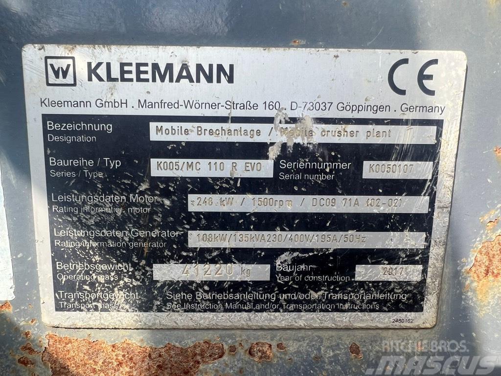 Kleemann MC 110 R Britadeiras