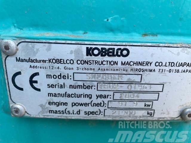 Kobelco SK200 SR Escavadoras de rastos