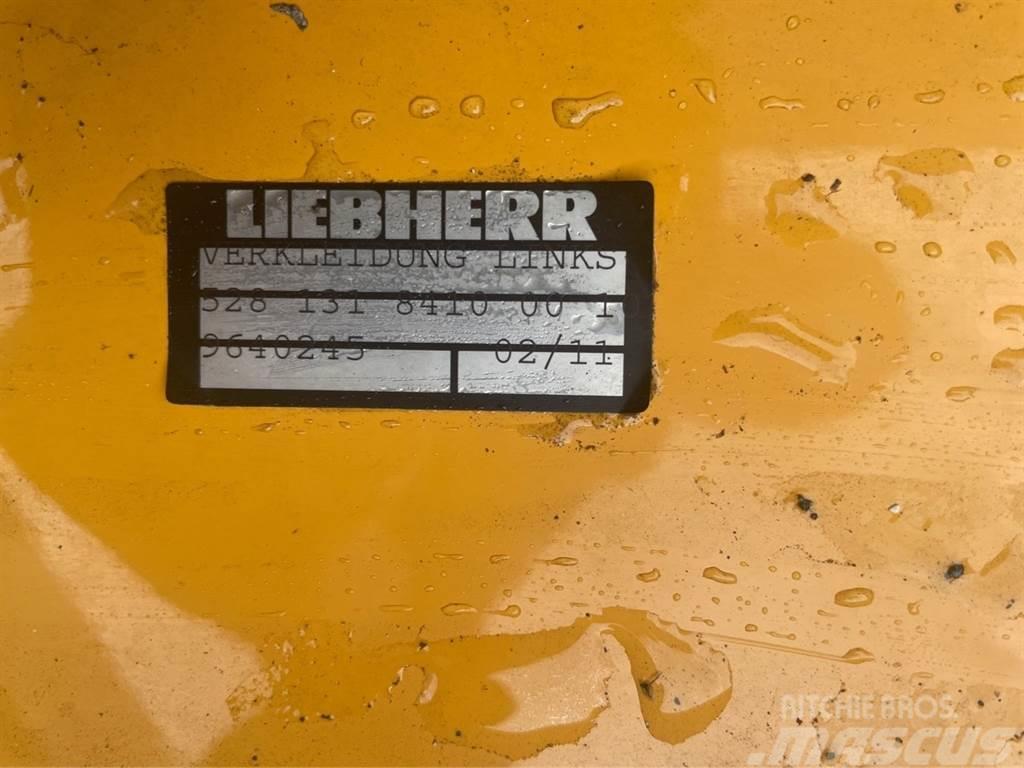 Liebherr A934C-9640245-Covering left/Verkleidung links Chassis e suspensões