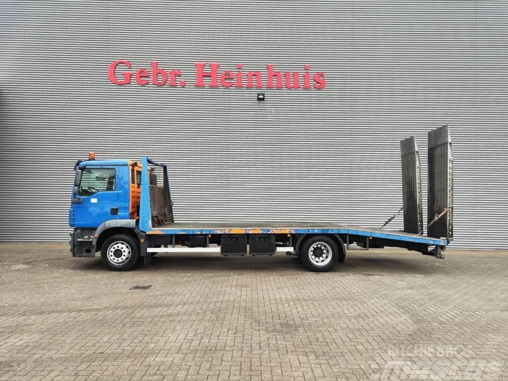 MAN TGM 18.240 4x2 Winch Ramps German Truck! Camiões de Transporte Auto
