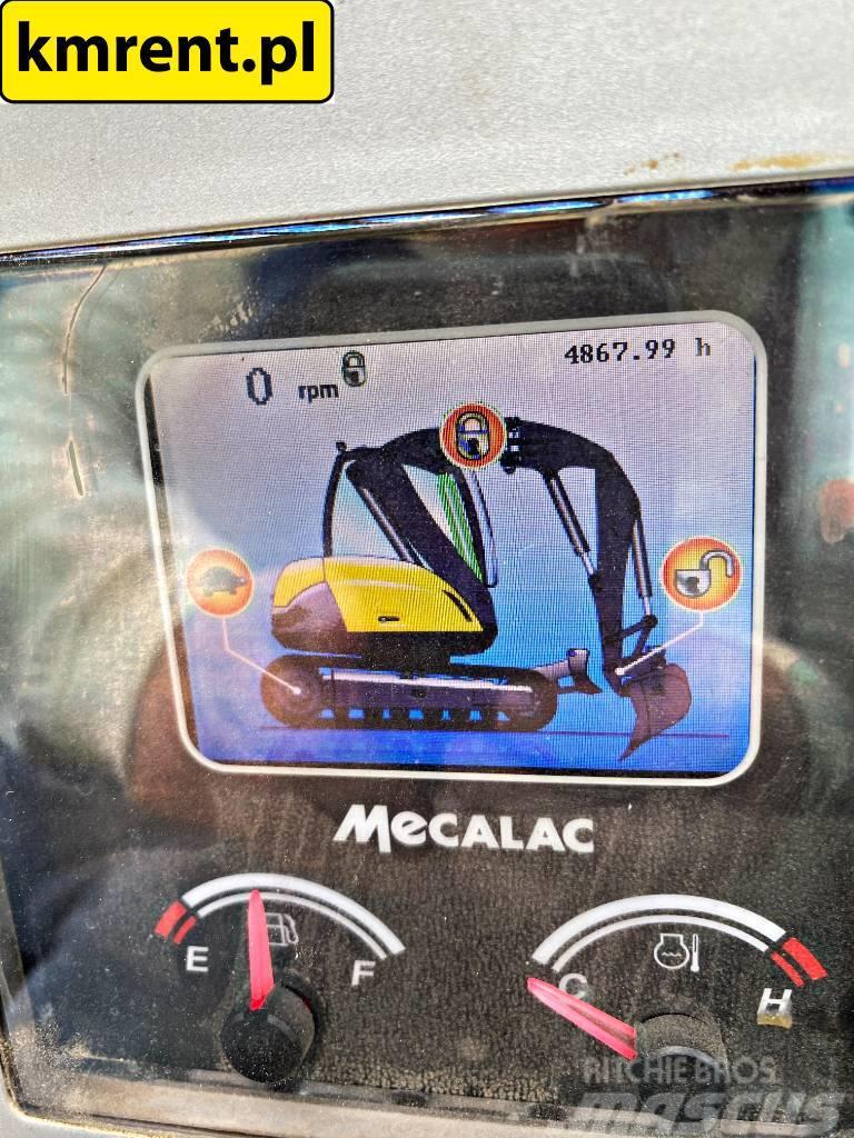 Mecalac 8 MCR KOPARKA GĄSIENICOWA Mini Escavadoras <7t