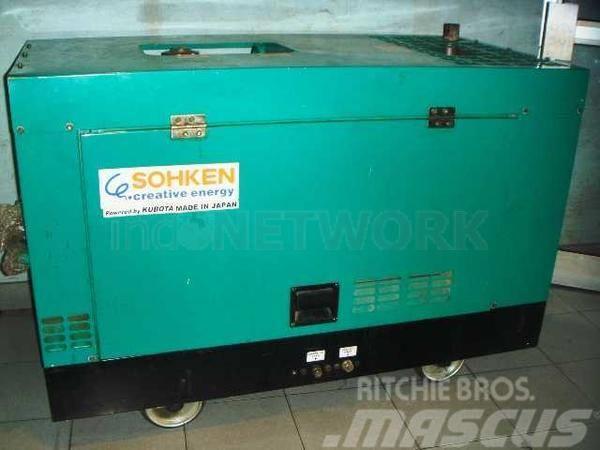 Kubota powered diesel generator set J320 Geradores Diesel