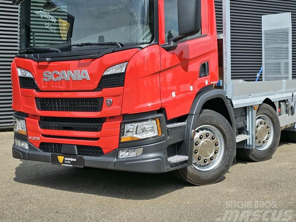 Scania P370 / 8x2*6 / OPRIJ WAGEN / MACHINE TRANSPORT / N Camiões de Transporte Auto