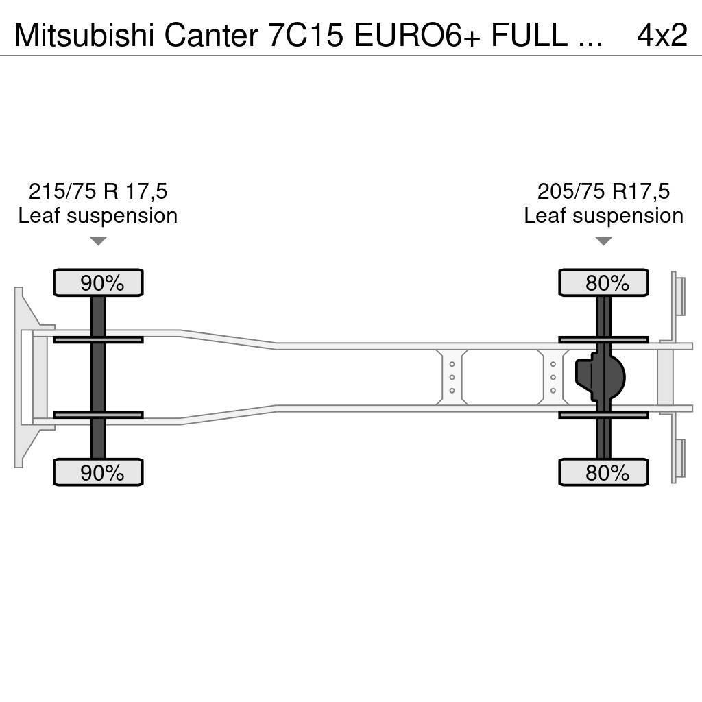 Mitsubishi Canter 7C15 EURO6+ FULL STEEL + AUTOMATIC Camiões caixa temperatura controlada