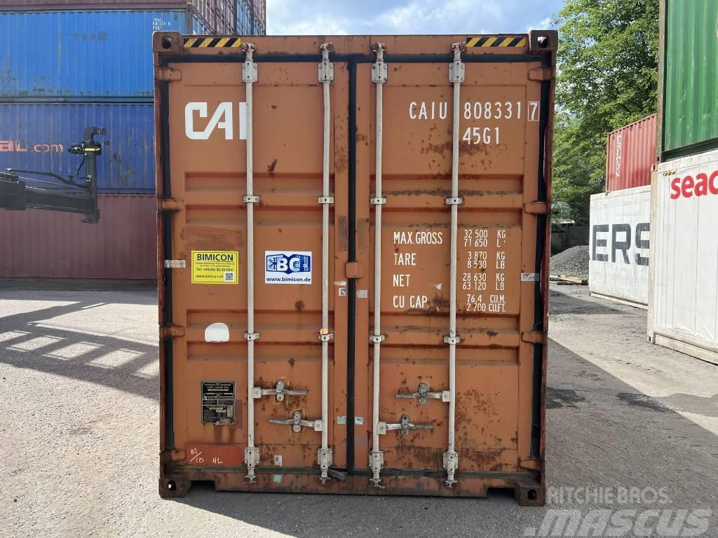  40 Fuß HC Lagercontainer Seecontainer Contentores de armazenamento