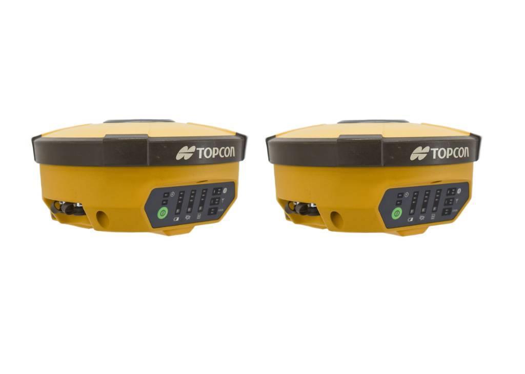 Topcon Dual Hiper V FH915 900 MHz Base/Rover Receiver Kit Outros componentes