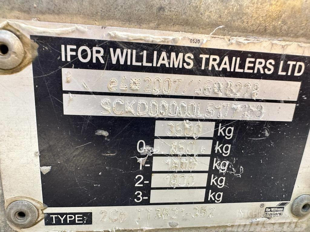 Ifor Williams TT3621 Trailer Reboques Agrícolas basculantes