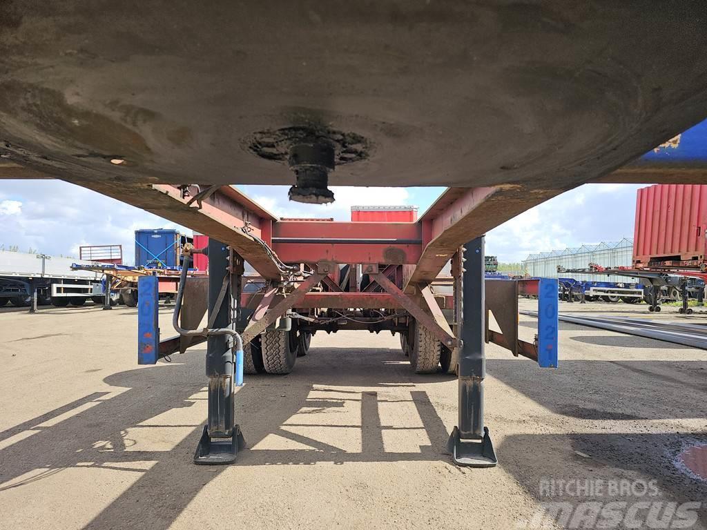 Köhler Elmshorn 20 ft container chassis  steel springs do Semi Reboques Porta Contentores