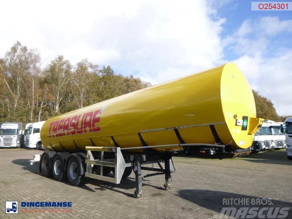  Crane Fruehauf Food (beer) tank inox 30 m3 / 2 com Semi Reboques Cisterna