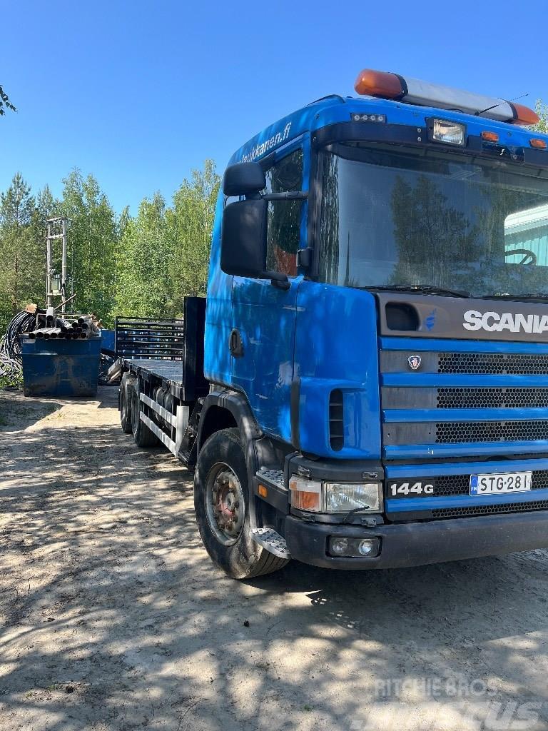 Scania koneenkuljetusauto 144 G Outros Camiões