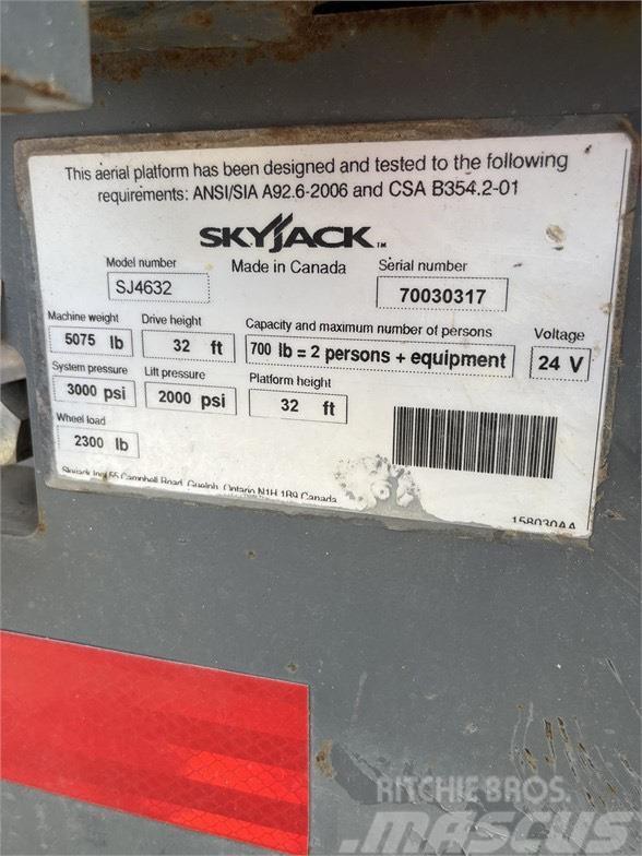 SkyJack SJ III 4632 Elevadores de tesoura