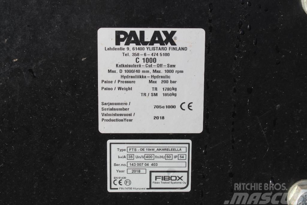 Palax C1000 Pro+ Firewood Processor Cortadores de madeira