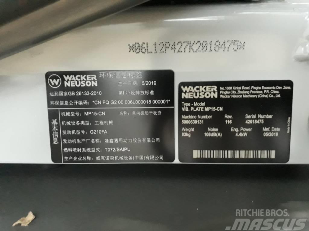 Wacker Neuson MP15-CN Placas compactadoras