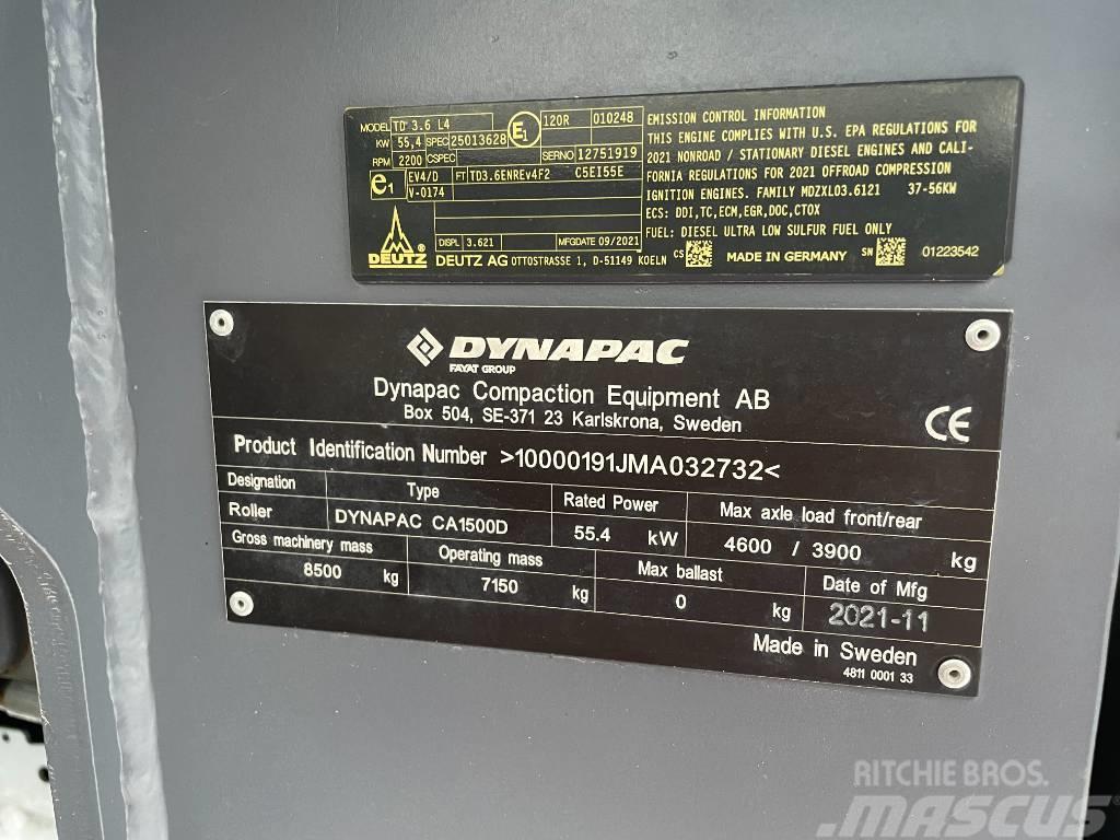 Dynapac CA1500D Cilindros Compactadores monocilíndricos