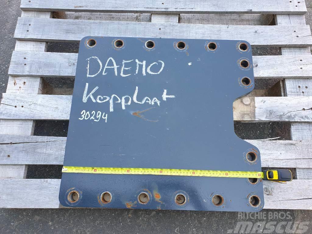 Daemo Head plate DMC330R rotating crusher shear Conectores