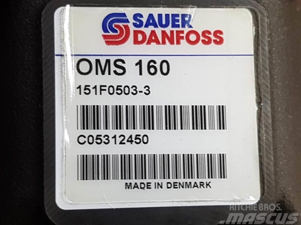 Sauer Danfoss OMS160-151F0503-3-Hydraulic motor/Hydraulikmotor Hidráulica