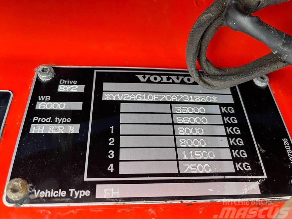 Volvo FH 420 8x2*6 PK 72002 / PLATFORM L=7548 mm Camiões grua